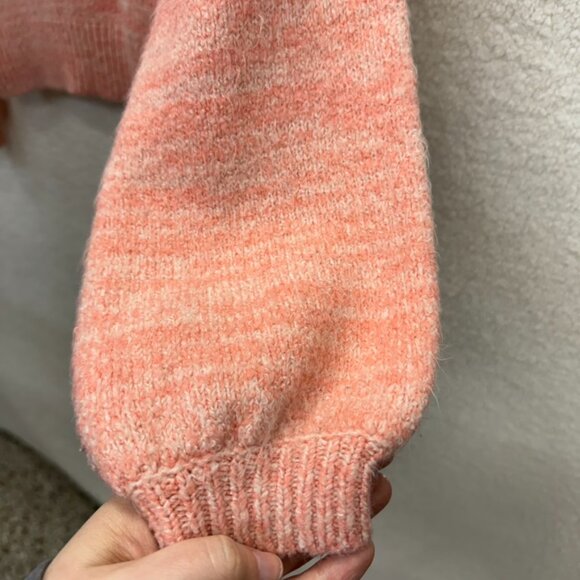 XS - MINKPINK - Oversized Pink Vira Knit Sweater Rent the Runway RTR $99 msrp - Picture 11 of 13